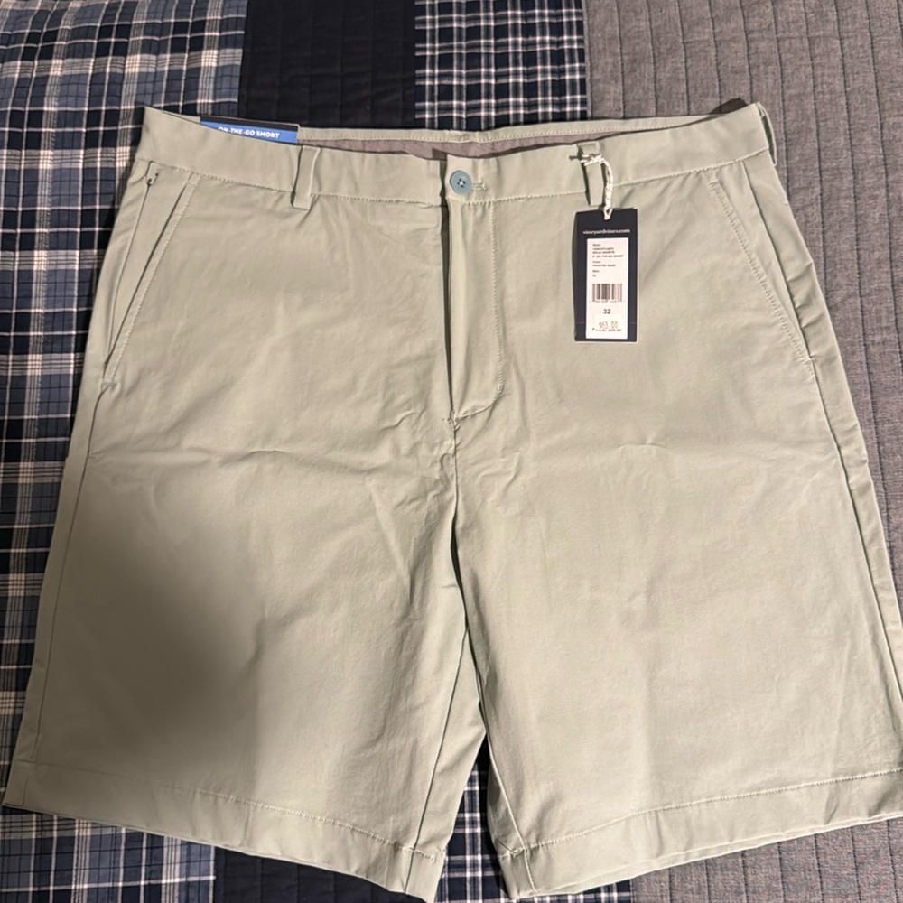 Vineyard Vines On The Go 9” Shorts - Frosted Sage